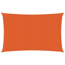 vidaXL Sonnensegel 160 g/m² Orange 2,5x4 m HDPE