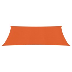 vidaXL Sonnensegel 160 g/m² Orange 2,5x4 m HDPE