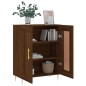 vidaXL Sideboard Braun Eichen-Optik 69,5x34x90 cm Holzwerkstoff vidaXL Sideboard Braun Eichen-Optik 69,5x34x90 cm Holzwerkstoff