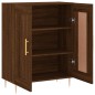 vidaXL Sideboard Braun Eichen-Optik 69,5x34x90 cm Holzwerkstoff vidaXL Sideboard Braun Eichen-Optik 69,5x34x90 cm Holzwerkstoff