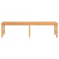 vidaXL Gartenbank 180 cm Massivholz Teak vidaXL Gartenbank 180 cm Massivholz Teak