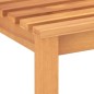 vidaXL Gartenbank 180 cm Massivholz Teak vidaXL Gartenbank 180 cm Massivholz Teak