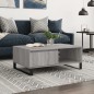 vidaXL Couchtisch Grau Sonoma 90x60x35 cm Holzwerkstoff vidaXL Couchtisch Grau Sonoma 90x60x35 cm Holzwerkstoff