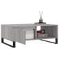 vidaXL Couchtisch Grau Sonoma 90x60x35 cm Holzwerkstoff vidaXL Couchtisch Grau Sonoma 90x60x35 cm Holzwerkstoff