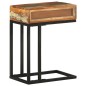 vidaXL Beistelltisch U-Form 45x30x61 cm Recyceltes Massivholz vidaXL Beistelltisch U-Form 45x30x61 cm Recyceltes Massivholz