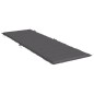 Sonnenliegen-Auflage Anthrazit 186x58x3 cm Oxford-Gewebe Sonnenliegen-Auflage Anthrazit 186x58x3 cm Oxford-Gewebe