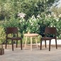 vidaXL Gartenstühle 2 Stk. Mokka Polypropylen vidaXL Gartenstühle 2 Stk. Mokka Polypropylen