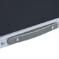 vidaXL Klappbarer Campingtisch Grau Aluminium 60x45 cm vidaXL Klappbarer Campingtisch Grau Aluminium 60x45 cm