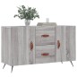 vidaXL Sideboard Grau Sonoma 100x36x60 cm Holzwerkstoff vidaXL Sideboard Grau Sonoma 100x36x60 cm Holzwerkstoff