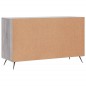 vidaXL Sideboard Grau Sonoma 100x36x60 cm Holzwerkstoff vidaXL Sideboard Grau Sonoma 100x36x60 cm Holzwerkstoff