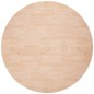 vidaXL Runde Tischplatte Ø60x4 cm Unbehandeltes Massivholz Eiche vidaXL Runde Tischplatte Ø60x4 cm Unbehandeltes Massivholz Eiche