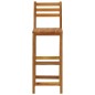 vidaXL Barhocker 4 Stk. Massivholz Akazie vidaXL Barhocker 4 Stk. Massivholz Akazie