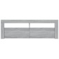 vidaXL TV-Schrank mit LED-Leuchten Grau Sonoma 120x35x40 cm vidaXL TV-Schrank mit LED-Leuchten Grau Sonoma 120x35x40 cm