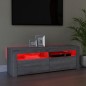 vidaXL TV-Schrank mit LED-Leuchten Grau Sonoma 120x35x40 cm vidaXL TV-Schrank mit LED-Leuchten Grau Sonoma 120x35x40 cm