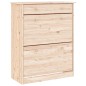 vidaXL Schuhschrank ALTA 77x35x96 cm Massivholz Kiefer vidaXL Schuhschrank ALTA 77x35x96 cm Massivholz Kiefer