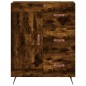 vidaXL Sideboard Räuchereiche 69,5x34x90 cm Holzwerkstoff vidaXL Sideboard Räuchereiche 69,5x34x90 cm Holzwerkstoff