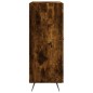 vidaXL Sideboard Räuchereiche 69,5x34x90 cm Holzwerkstoff vidaXL Sideboard Räuchereiche 69,5x34x90 cm Holzwerkstoff