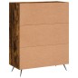 vidaXL Sideboard Räuchereiche 69,5x34x90 cm Holzwerkstoff vidaXL Sideboard Räuchereiche 69,5x34x90 cm Holzwerkstoff