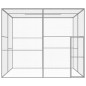 vidaXL Katzenkäfig 3x3x2,5 m Verzinkter Stahl vidaXL Katzenkäfig 3x3x2,5 m Verzinkter Stahl