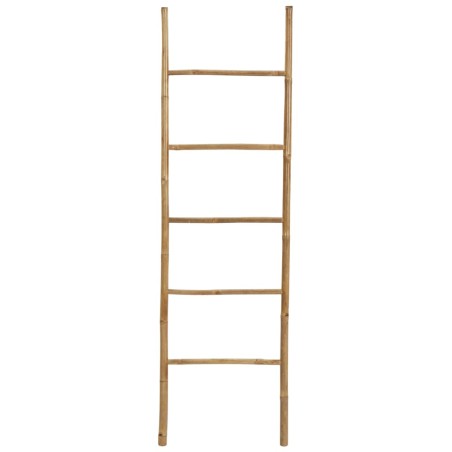 vidaXL Handtuchleiter mit 5 Sprossen 170 cm Bambus
