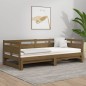 vidaXL Tagesbett Ausziehbar Honigbraun Massivholz Kiefer 2x(90x200) cm vidaXL Tagesbett Ausziehbar Honigbraun Massivholz Kiefer 2x(90x200) cm