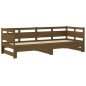 vidaXL Tagesbett Ausziehbar Honigbraun Massivholz Kiefer 2x(90x200) cm vidaXL Tagesbett Ausziehbar Honigbraun Massivholz Kiefer 2x(90x200) cm