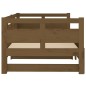 vidaXL Tagesbett Ausziehbar Honigbraun Massivholz Kiefer 2x(90x200) cm vidaXL Tagesbett Ausziehbar Honigbraun Massivholz Kiefer 2x(90x200) cm