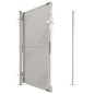 vidaXL Gartentor 100x125 cm Edelstahl vidaXL Gartentor 100x125 cm Edelstahl
