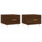 vidaXL Couchtische 2 Stk. Braun Eichen-Optik 50x50x40 cm Holzwerkstoff vidaXL Couchtische 2 Stk. Braun Eichen-Optik 50x50x40 cm Holzwerkstoff