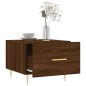 vidaXL Couchtische 2 Stk. Braun Eichen-Optik 50x50x40 cm Holzwerkstoff vidaXL Couchtische 2 Stk. Braun Eichen-Optik 50x50x40 cm Holzwerkstoff