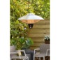 Sunred Deckenheizstrahler Sirius 2100 W Halogen Silbern CE09 Sunred Deckenheizstrahler Sirius 2100 W Halogen Silbern CE09