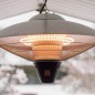 Sunred Deckenheizstrahler Sirius 2100 W Halogen Silbern CE09 Sunred Deckenheizstrahler Sirius 2100 W Halogen Silbern CE09
