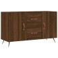 vidaXL Sideboard Braun Eichen-Optik 100x36x60 cm Holzwerkstoff vidaXL Sideboard Braun Eichen-Optik 100x36x60 cm Holzwerkstoff
