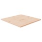 vidaXL Tischplatte Quadratisch 80x80x2,5 cm Eichenholz Unbehandelt vidaXL Tischplatte Quadratisch 80x80x2,5 cm Eichenholz Unbehandelt