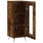vidaXL Sideboard Räuchereiche 34,5x34x90 cm Holzwerkstoff vidaXL Sideboard Räuchereiche 34,5x34x90 cm Holzwerkstoff