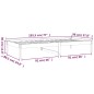 vidaXL Tagesbett Schwarz 90x190 cm Massivholz Kiefer vidaXL Tagesbett Schwarz 90x190 cm Massivholz Kiefer