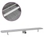 vidaXL Duschrinne 1030x140 mm Edelstahl Wellen-Design vidaXL Duschrinne 1030x140 mm Edelstahl Wellen-Design