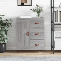 vidaXL Sideboard Grau Sonoma 69,5x34x90 cm Holzwerkstoff