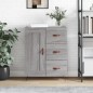 vidaXL Sideboard Grau Sonoma 69,5x34x90 cm Holzwerkstoff vidaXL Sideboard Grau Sonoma 69,5x34x90 cm Holzwerkstoff