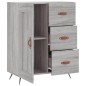 vidaXL Sideboard Grau Sonoma 69,5x34x90 cm Holzwerkstoff vidaXL Sideboard Grau Sonoma 69,5x34x90 cm Holzwerkstoff