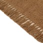 vidaXL Teppichläufer mit Fransen 80x200 cm Jute vidaXL Teppichläufer mit Fransen 80x200 cm Jute