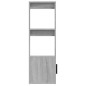vidaXL Sideboard Grau Sonoma 80x30x90 cm Holzwerkstoff vidaXL Sideboard Grau Sonoma 80x30x90 cm Holzwerkstoff
