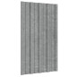 vidaXL Dachpaneele 12 Stk. Verzinkter Stahl Silbern 80x45 cm