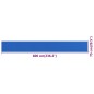 vidaXL Balkon-Sichtschutz Blau 75x600 cm HDPE vidaXL Balkon-Sichtschutz Blau 75x600 cm HDPE