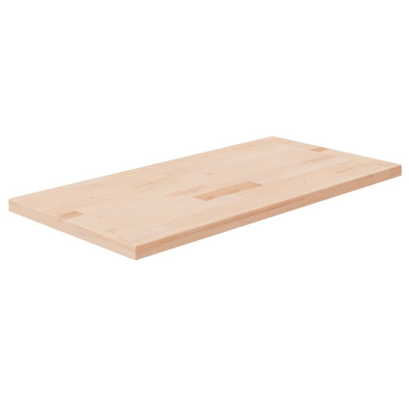 vidaXL Waschtischplatte 80x40x2,5cm cm Massivholz Unbehandelt vidaXL Waschtischplatte 80x40x2,5cm cm Massivholz Unbehandelt