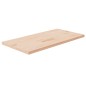 vidaXL Waschtischplatte 80x40x2,5cm cm Massivholz Unbehandelt vidaXL Waschtischplatte 80x40x2,5cm cm Massivholz Unbehandelt