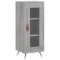 vidaXL Sideboard Grau Sonoma 34,5x34x90 cm Holzwerkstoff vidaXL Sideboard Grau Sonoma 34,5x34x90 cm Holzwerkstoff