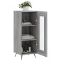 vidaXL Sideboard Grau Sonoma 34,5x34x90 cm Holzwerkstoff vidaXL Sideboard Grau Sonoma 34,5x34x90 cm Holzwerkstoff