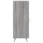 vidaXL Sideboard Grau Sonoma 34,5x34x90 cm Holzwerkstoff vidaXL Sideboard Grau Sonoma 34,5x34x90 cm Holzwerkstoff