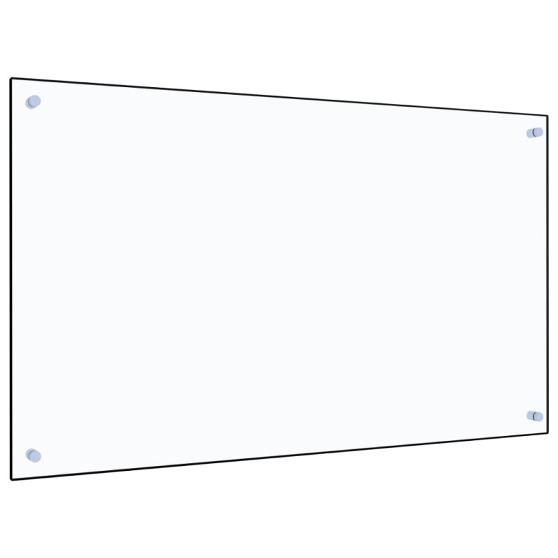 vidaXL Küchenrückwand Transparent 100×60 cm Hartglas vidaXL Küchenrückwand Transparent 100×60 cm Hartglas